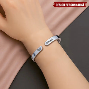 Bracelet Personnalisé – Hommage Éternel à un Être Cher