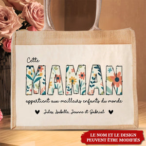 Meilleure maman - Sac personnalisé pour maman et mamie
