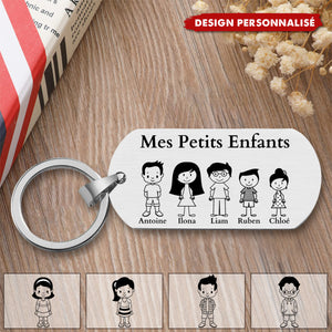 Porte-Clés Personnalisé – Mes Petits Enfants