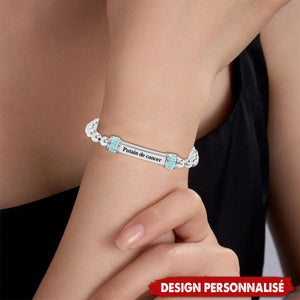 Bracelet de Force et d’Espoir – Lutte contre le Cancer de l’Ovaire
