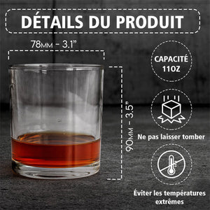 Verre à Whisky Personnalisé – Club des Gentlemen