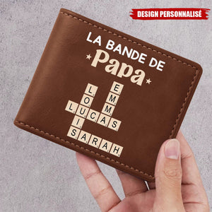 Portefeuille Personnalisé – La Bande de Papa