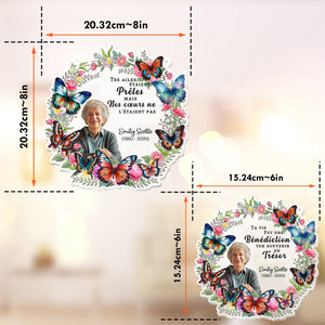 Ornement Attrape-Soleil Personnalisé à Suspendre à la Fenêtre-Mémoire d’un Être Cher