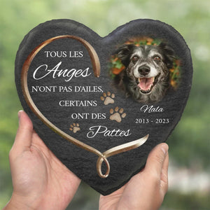 Pierre Funéraire Personnalisée – Tous les Anges n'ont pas d'ailes