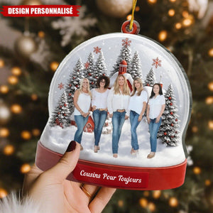 Ornement de Noël en Acrylique Personnalisé - Ensemble, c’est le meilleur endroit où être