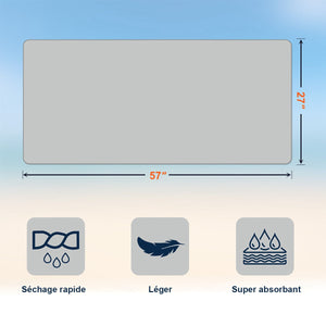 Serviette de Plage Personnalisée – Voyage entre Filles 2025