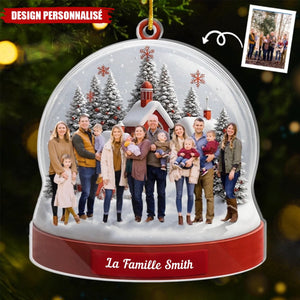 Ornement de Noël en Acrylique Personnalisé - Ensemble, c’est le meilleur endroit où être