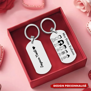 Porte-Clés Personnalisé – Mes Petits Enfants