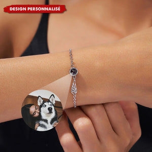 Bracelet de projection ailes d’ange – Un cadeau unique et élégant