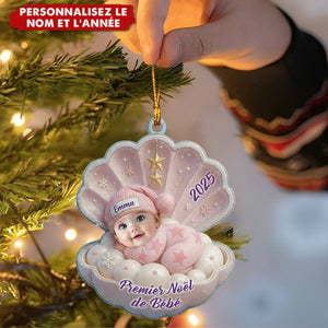 Ornement de Premier Noël de Bébé - Cadeau Unique et Tendre