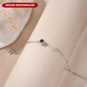 Bracelet de projection ailes d’ange – Un cadeau unique et élégant