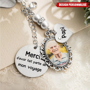 Pendentif Souvenir Personnalisé – Avec Photo, Prénoms & Message Gravé