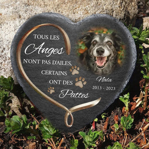 Pierre Funéraire Personnalisée – Tous les Anges n'ont pas d'ailes