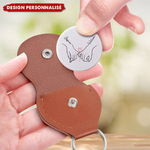 Porte-Clés couple personnalisé - À Mon Mari, Mon Âme Soeur, Mon Meilleur Ami