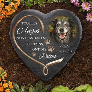 Pierre Funéraire Personnalisée – Tous les Anges n'ont pas d'ailes