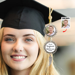 Médaillon Personnalisé de Remise de Diplôme – Toujours à Tes Côtés