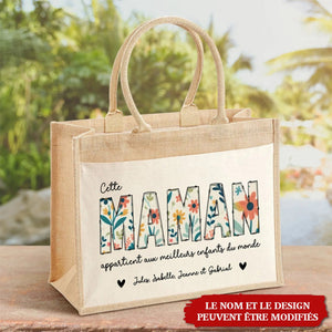 Meilleure maman - Sac personnalisé pour maman et mamie