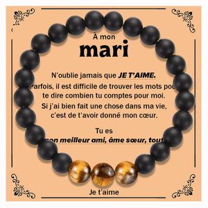 Bracelet Personnalisé – Cadeau Émotionnel pour Papa
