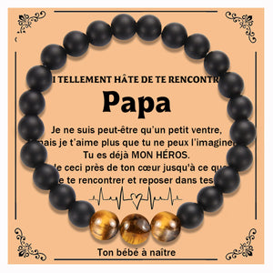 Bracelet Personnalisé – Cadeau Émotionnel pour Papa