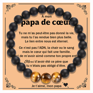 Bracelet Personnalisé – Cadeau Émotionnel pour Papa