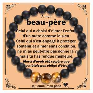 Bracelet Personnalisé – Cadeau Émotionnel pour Papa