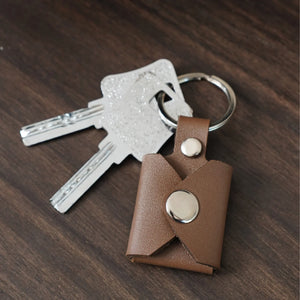 Porte-Clés en Cuir avec Photos Personnalisées – Cadeau Émotionnel à Emporter