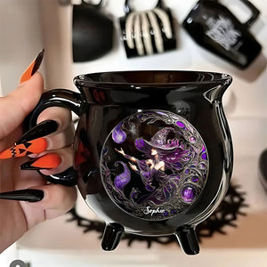 Belle Sorcière – Mug Chaudron de Sorcière Personnalisé