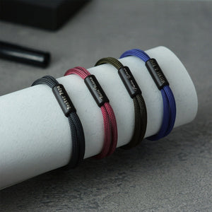 Bracelet Commémoratif Personnalisé - Je te porterai avec moi jusqu'à ce que je te revoie