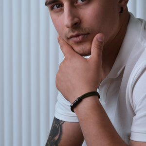 Bracelet Commémoratif Personnalisé - Je te porterai avec moi jusqu'à ce que je te revoie