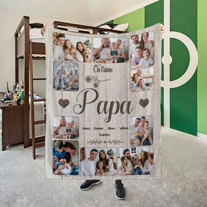 Couverture Personnalisée Photo – Un Cadeau Rempli d’Amour