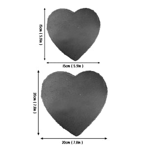 Pierre en forme de cœur personnalisée – Amour éternel depuis notre premier baiser
