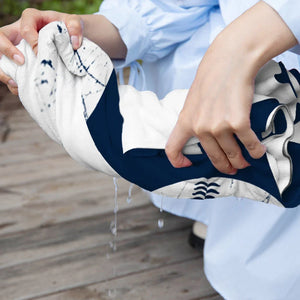 Serviette de Plage Personnalisée avec Nom et Numéro – Design Sportif Unique