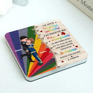 Aimants de Réfrigérateur en Acrylique Personnalisés – Cadeau Romantique et Unique