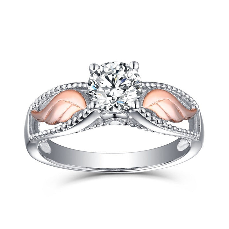 Personnalisé je ne suis pas une veuve Ailes d’ange mémorial bague