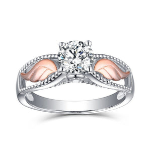 Personnalisé je ne suis pas une veuve Ailes d’ange mémorial bague