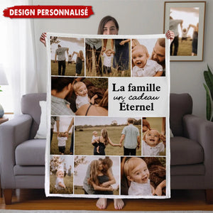 Couverture Photo Personnalisée – La Famille, un Cadeau Éternel