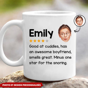 Mug Personnalisé Avis Drôle - Avec Nom & Photo