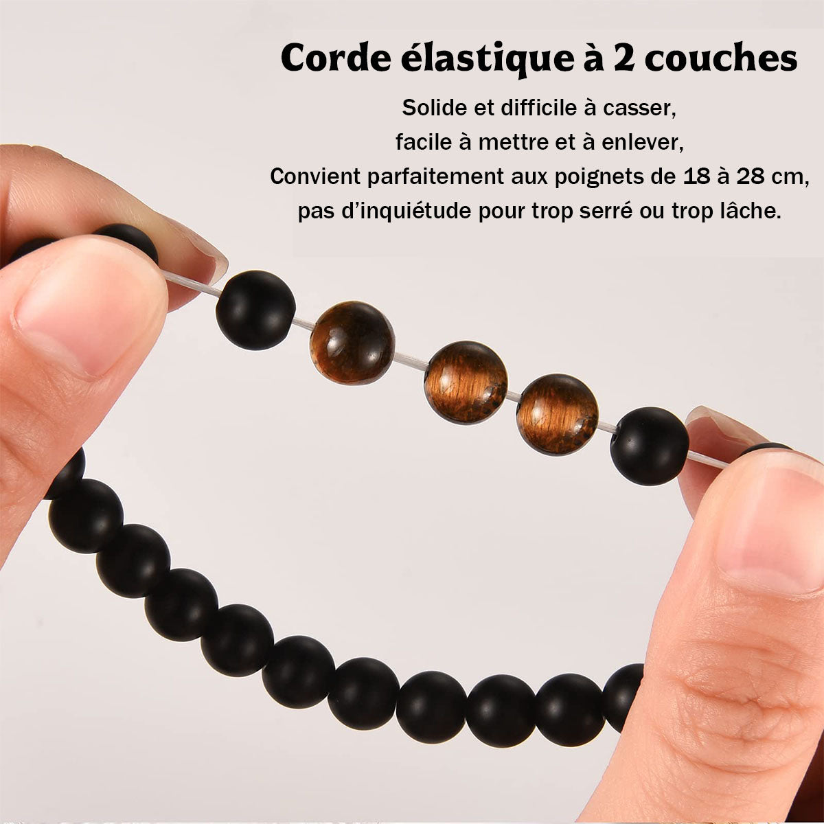 Bracelet Personnalisé – Cadeau Émotionnel pour Papa