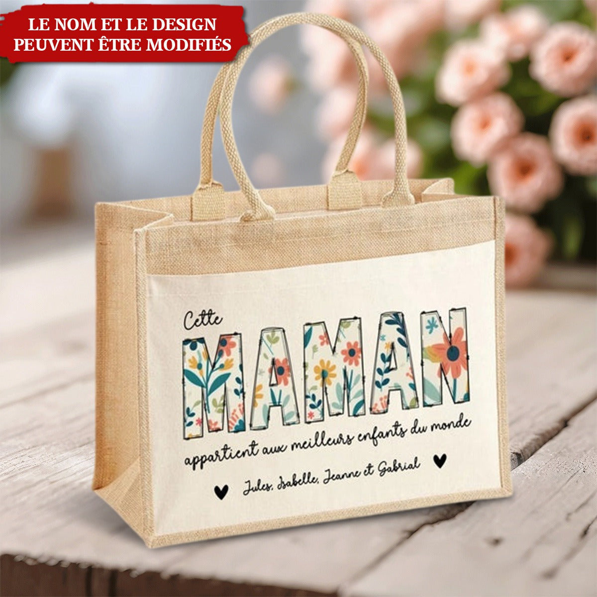 Meilleure maman - Sac personnalisé pour maman et mamie