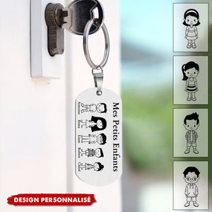 Porte-Clés Personnalisé – Mes Petits Enfants