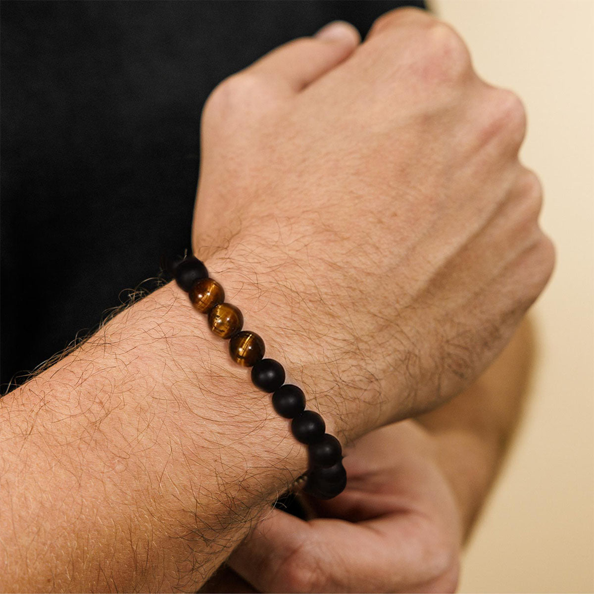 Bracelet Personnalisé – Cadeau Émotionnel pour Papa