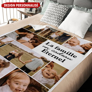 Couverture Photo Personnalisée – La Famille, un Cadeau Éternel