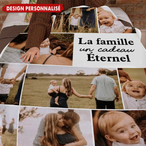 Couverture Photo Personnalisée – La Famille, un Cadeau Éternel