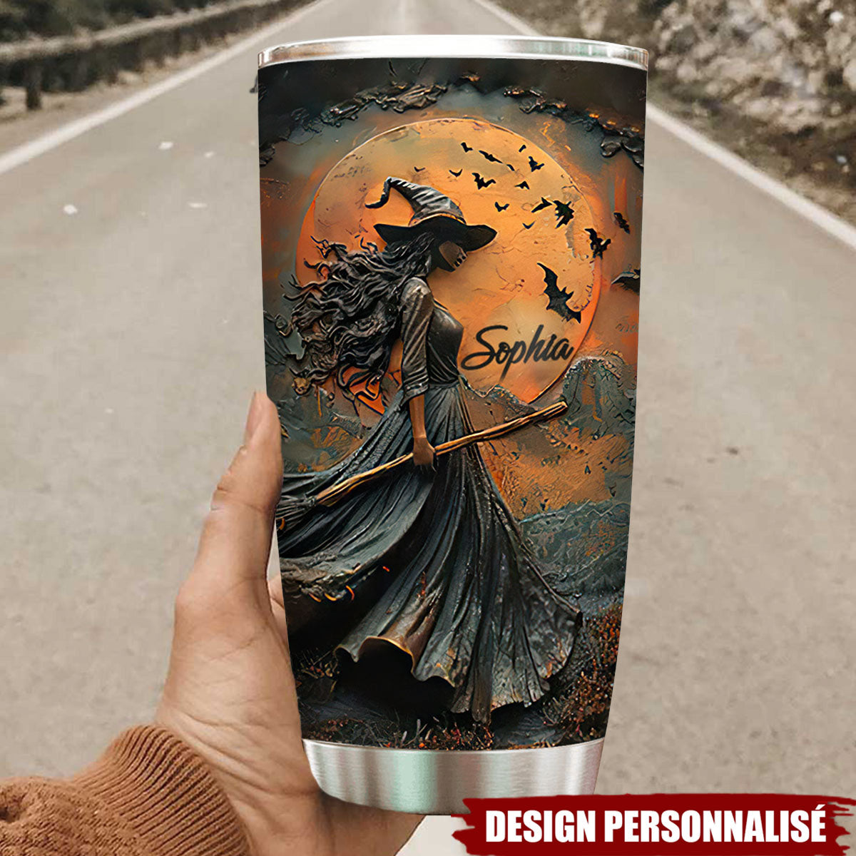 Gobelet Sorcière Personnalisé – Élégant et Mystérieux