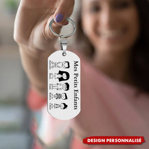 Porte-Clés Personnalisé – Mes Petits Enfants