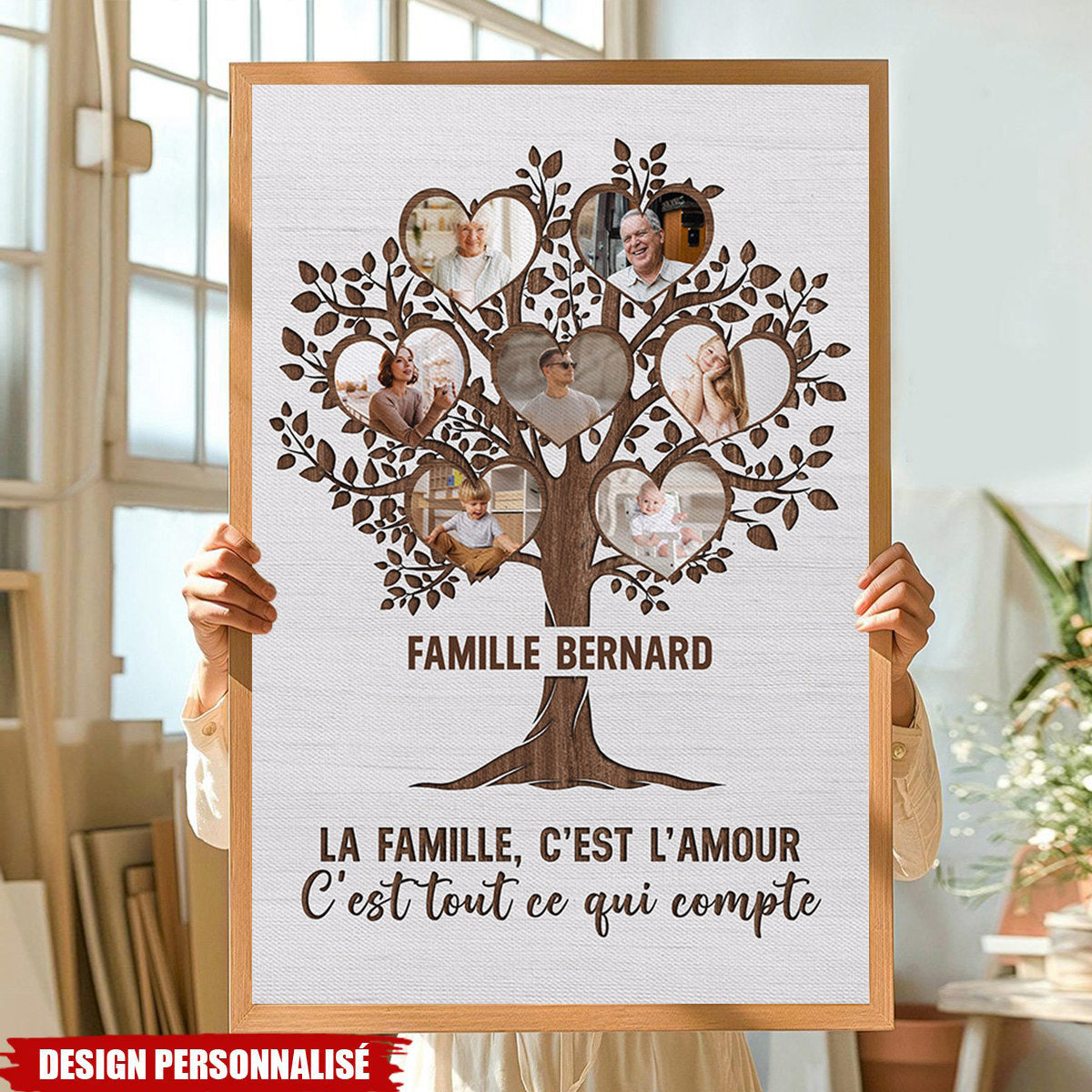 Affiche Personnalisée Famille – La Famille, C’est Tout Ce Qui Compte