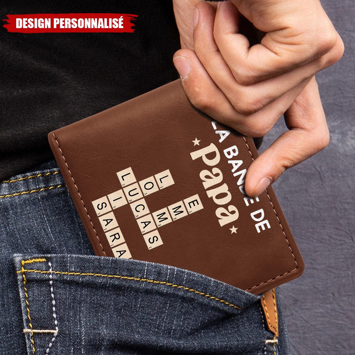 Portefeuille Personnalisé – La Bande de Papa
