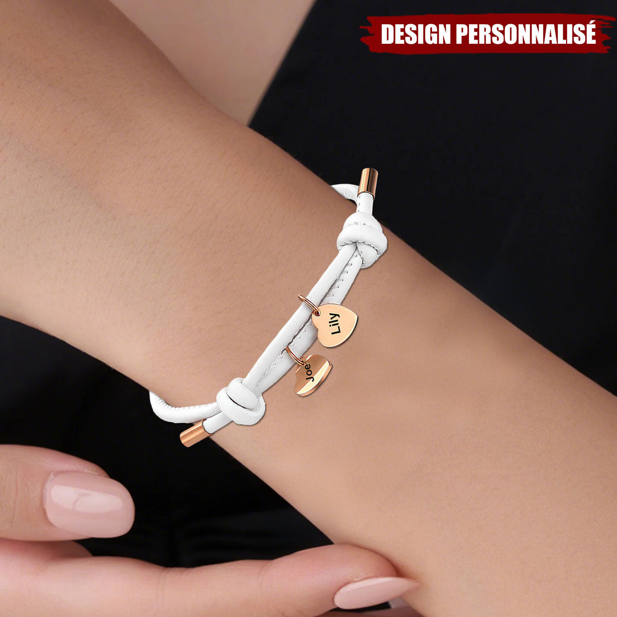 Bracelets Couple Personnalisés – À Jamais Liés