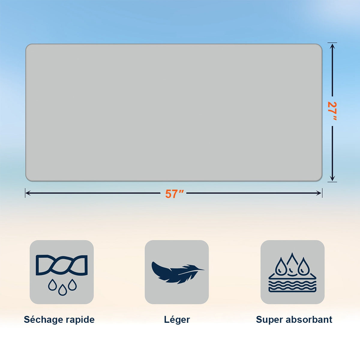 Serviette de Plage Personnalisée – Voyage entre Filles 2025