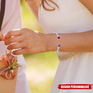 Je t’aimerai pour toujours - Bracelet Amour Éternel Personnalisé